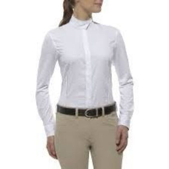 Ariat Pro Series Womens Triumph Show Equestrian Shirt Size 34 Small - Picture 2 of 13